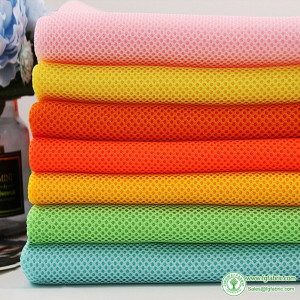 Polyester Sandwich Air Mesh Upholstery Fabric for Bags Car Seat Covers Mattresses Chairs Sofa Per Meter