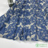 Summer Thin Embroidered Washed Denim Fabric Flower Embroider Cotton Polyester For Sewing Dresses Clothes By Meters
