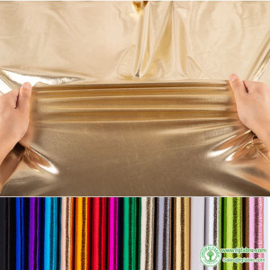 High Stretch Bronzing Cloth Knitted Spandex Glossy Fabric for Sewing Clothe Stage Decoration per Half Meter