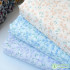 Salt Shrinking Cotton Fabric DIY Handmade Floral Tulip for Sewing Clothes Dresses by Half Meter