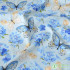 Soft Thin Country Style Flowers Fabric Muslin Digital Printing for Sewing Clothes Dresses Shirt Overalls Per Half Meter