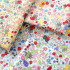 60s Cotton Digital Printing Fabric Cartoon Floral Fruit Cat for Sewing Clothes DIY Handmade by Half Meter