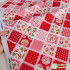 Patchwork Fabric Pure Cotton Floral Quilt Stitching Pattern for Sewing Clothes Dresses by Half Meter