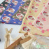 Cotton Fabric Cartoon Pastoral Rabbit for DIY Handmade Sewing Accessories By Half Meter