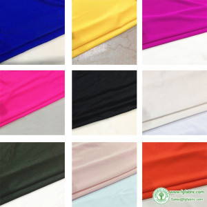 Chain Mercerized Nylon Spandex High Elastic Fabric 4 Way Stretch Lycra Polyamide Elastane Fabric For Yoga Latin Swimwear Per Met