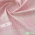 Pink Plaid Fabric Pure Cotton Digital Printing for Sewing Children Clothes Dress Patchwork per Half Meter