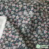 Morris Fabric Dark Colored Flowers Cotton Digital Printing for Sewing Clothes Bags DIY Handmade by Half Meter