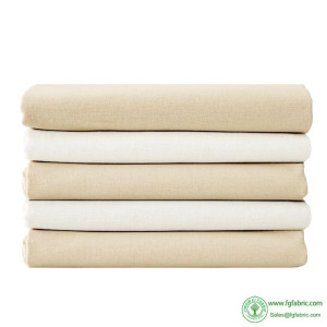 Heavy Plain Bleach White Cotton Canvas Outdoor Fabric for Graffiti Bags Shoes Home Decoration Accessories