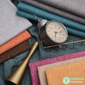 High Quality Bamboo Pattern Linen Fabric Home Decor for Curtains Cushion Tablecloths Sofa 0.5mx1.48m