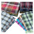 Thin Pure Cotton Plaid Fabric British Style For Sewing Shirt Top Skirt DIY Handmade By Meters