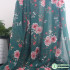 50D Transparent Floral Printed BOHO Chiffon Fabric For Sewing Summer Dresses BY Meters