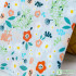 Thin Daisy Floral Cotton Poplin Fabric Print Sewing Patchwork for Children Clothes DIY 150x50cm