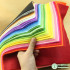 fluffy soft Nonwoven fabric wool felt fabric handwork DIY material 1.4mm thickness 40 color/lot