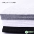 CMCYILING Black White Gray Hard Felt Fabric 3 MM Thickness Polyester Cloth For DIY Crafts Bags 10 Pcs/Lot  30*30cm