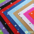 Printed sky STARS Christmas snowflake Felt Fabric - 30cm x 30cm per sheet - 10 colors/lot