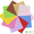 Printed Felt Polyester Nonwoven Cloth For Scrapbooking Sewing Dolls Craft 1mm Thickness  Heart Felts Sheet 10 Pcs