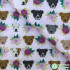 Animal Dog 50*145cm 100% Or Polyester Cotton Material Fabric Patchwork Sewing Quilting Fabrics Needlework DIY Cloth Sewing
