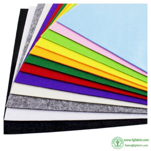 CMCYILING 12 Pcs/lot  30*30cm Felt Fabric 3 mm Thickness Patchwork Polyester Cloth For DIY Crafts