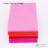 CMCYILING Red Felt Fabric For DIY Sewing Crafts Scrapbook ,1 MM Thickness Nonwoven Sheets, Polyester Cloth 40 Pcs/Lot 10CMX15CM