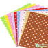 Printed Felt Polyester Nonwoven Cloth For Scrapbooking Sewing Dolls Craft 1mm Thickness  Heart Felts Sheet 10 Pcs