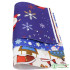Printed Christmas Felt Fabric Polyester Soft Nonwoven Cloth Sewing Craft Scrapbooking Fieltro Feutrine 4Pcs 19*29CM