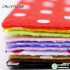 Patchwork Dot Printed Felt Fabric For Scrapbooking Sewing Dolls Craft 1mm Thickness Polyester Cloth Felts Sheet 10 Pcs/lot