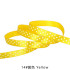 White Dot Ribbon Tape 10Mm Satin Lace Trim Gift Decoration Accessories 4.5 Yards/Lot JA121