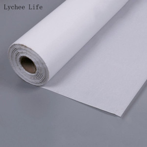 Lychee Life 90x100CM Woven Interlining Fabric For Bags Iron on Clothes Shoes Diy Sewing Interlining Cloth Accessories