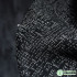 Jacquard Fabric Black Blended Autumn Winter Coat Clothing Designer Cloth Apparel Diy Sewing Polyester Cotton Material