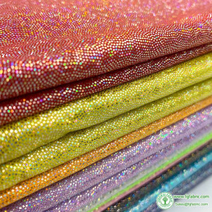 Glitter Laser Polyester Fabric Holographic Iridescent Stage Background Decor Crafts Doll Costume Material DIY 150cm*50/100cm