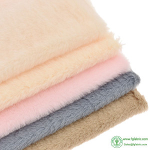 Solid Color Soft Artificial Fur A4 Fabric Patchwork Women Bags Clothing Coat Quilting Craft Decoration Material