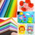 40Pcs Nonwoven Felt Fabric Needlework Patchwork Cloth Bundle For Kids Scrapbooking Doll DIY Quilting Sheet Sewing Crafts 10x10cm