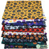 6PC Halloween Theme Printed Patchwork Polyester Cotton Fabric for Tissue Sewing Quilting Fabrics Needlework Material DIY Handmad