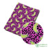 Leopard Print Banana Fruit Pattern Twill Fabric for Patchwork Quilting Fabrics