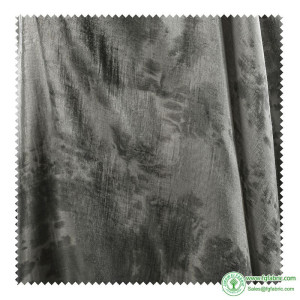 Ink Bean Color Tie-Dyed Shimmer Satin Ink Satin Cloth Soft Smooth Anti-Wrinkle Shirt Dress Clothing Designer Fabric