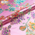 50*75cm Pink Brocade Silk Damask Fabric Garment Sewing Handmade DIY Gift Wrap Fabric By The Meter