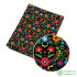 Mexico Style Theme Printed Flowers Pattern Twill Fabric for Patchwork Quilting Fabrics Of Pets And Dolls
