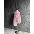 Pink Popcorn Concave-Convex Heavy Texture Three-Dimensional Jacquard Fabric High-End Dress Bag Clothing Designer Fabric