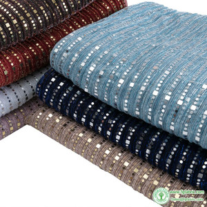 Sequin Fabric Sari Crepe Mesh Lace Glitter Fabric For Party Dress Fashion Designer Cloth Christmas Decoration 45*150cm/Piece S32