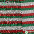 NEW Christmas Glitter Fabric Red Green Stripe Polyester Fabric Clothing Accessories for Xmas Tablecloth Pillowcase Snowman Scarf