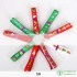 Random Color Handmade DIY Material Christmas Trim Kit Dolls Ribbon For Sewing Dress Decoration Dot Xmas Webbing  JA117