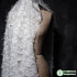 Jacquard Fabric Transparent Gauze Cut Originality Ceremonial Dress Designer Cloth Apparel Diy Sewing Polyester Rayon Material