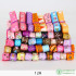 Random Color Handmade DIY Material Christmas Trim Kit Dolls Ribbon For Sewing Dress Decoration Dot Xmas Webbing  JA117